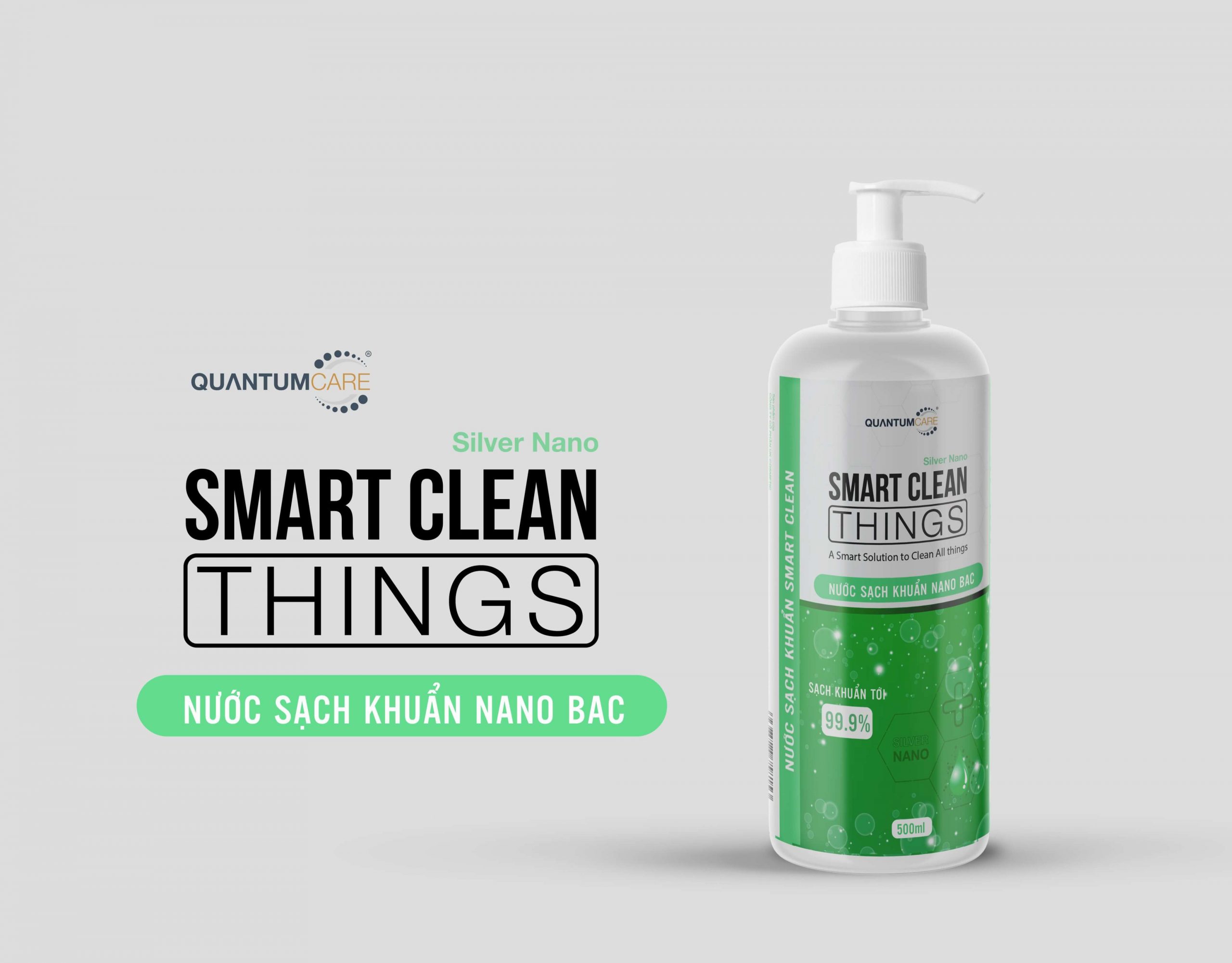 Chai xịt khử trùng không khí Smart Clean