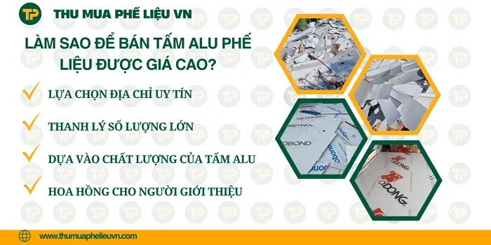 Thu Mua Phế Liệu VN chuyên thu mua tấm nhựa alu phế liệu các loại với giá cao.