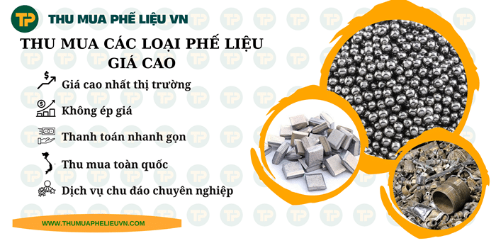 Thu Mua Phế Liệu VN tất cả các loại phế liệu giá cao, uy tín nhất thị trường.