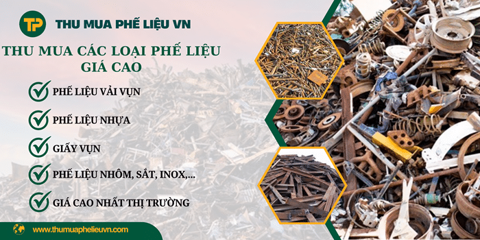 Thu Mua Phế Liệu VN thu mua ve chai phế liệu các loại giá cao.