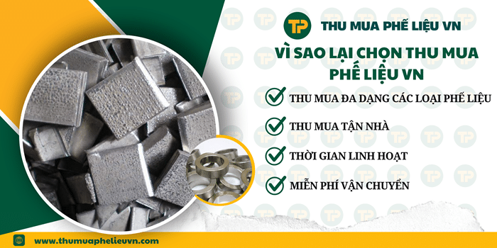 Vì sao nên chọn Thu Mua Phế Liệu VN là nơi bán phế liệu giá cao.